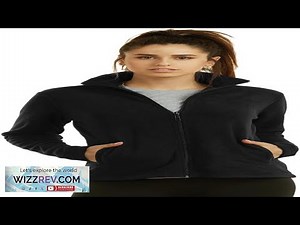 Women's Polar Fleece Full Zip Up Winter Jacket