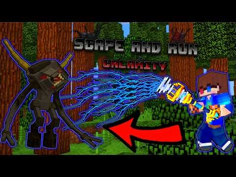Summoning Lighting To Fight Parasites! Minecraft Scape & Run