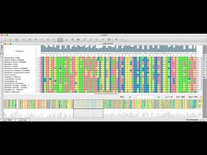 Bio-Informatics - tutoriaL How to perform multiple sequence alingment and phylogenetics analysis