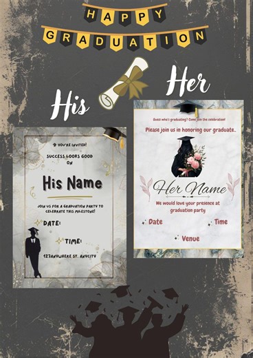 Personalized Graduation Card 2025: Elegant Congratulations (instant Download) - Etsy