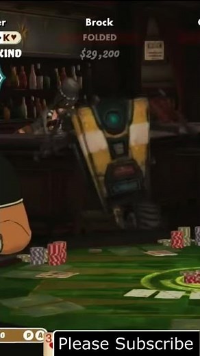 Claptrap Absolutely Tells Off Steve (borderlands - poker night 2) #shorts