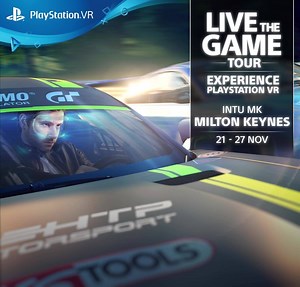 PlayStation VR is coming to intu Milton Keynes! Immerse yourself in GT Sport between 21-27 November. (12 only) | PlayStation UK