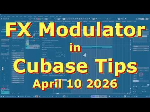 FX Modulator in Cubase Tips for April 10 2026