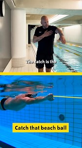 104K views · 650 reactions | The catch positions the hand in the water correctly for a good pull-through and thus engages the bigger muscles of the back and chest in pulling the water and so in effect bypass the use of the shoulder completely. Most shoulder injuries in swimming occur | SwimGym | Facebook