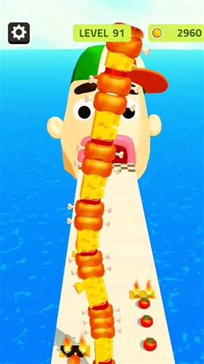 sandwich runner level 91#shots #shotfeed #games #funnyvideos @coreisLive