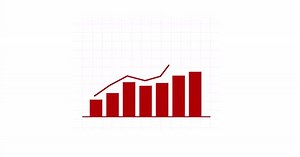 Business Graph And Growth Animated