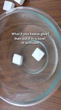 The frozen clear glues though 😯