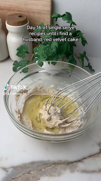 Delicious Single Serve Red Velvet Cake Recipe