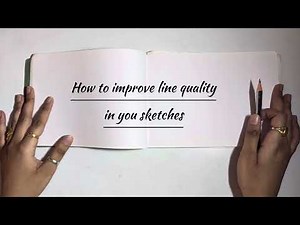 Art Tips for Beginners: How to improve line quality in your sketches ✍️📒🖌️