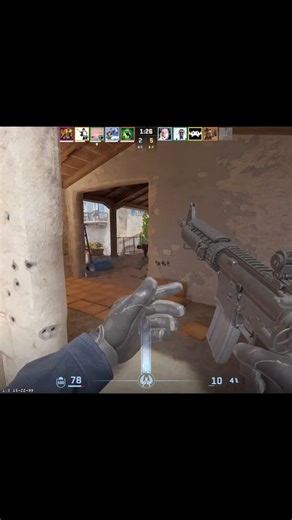 UNO CON WALLHACK (injugable) #cs2 #cs2overpass #csgo #counterstrike