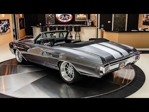 1970 Chevy Chevelle Restomod: LS3 Supercharged Beast with 679 HP Shocks Collectors!