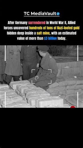 The $3 Billion Nazi Gold Discovery... #shorts