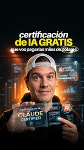 Certificación gratuita de IA con Claude: examen real y práctico