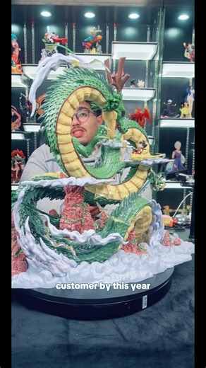 small shenron pvc home decoration Figure