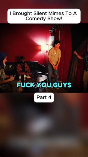 Bringing Silent Mimes to a Comedy Show: A Hilarious Experiment