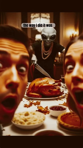 Orbi Tried Celebrating Thanksgiving… This Is What Happened 😂🦃👽