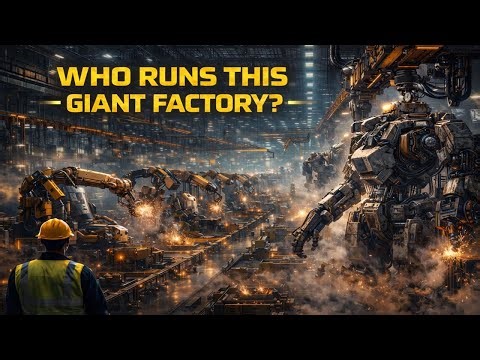 Who Runs This Giant Robot Factory? | Inside a Fully Automated World