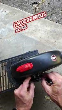 How to adjust your brakes on an electric scooter #electricscooters #escooters #evscooters #escoot