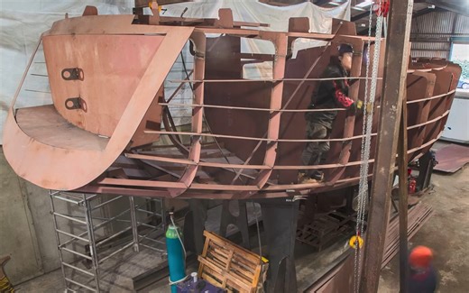 20200214Building the Boat Transom - Ep.8