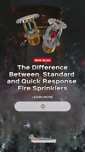 The Difference Between Standard and Quick Response Fire Sprinklers