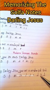 Memorizing The Solfa Note, Episode 45: Darling Jesus. Piano Tutorial/Solfa Notes And lyrics. #praisesong #hymn #worship #raggae #piano #christian #solfanotes #keyboard #pianotutorial #hiddentreasuresounds | HiddenTreasure Sounds