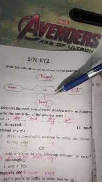 SSC board activity sheet English subject March 2022 detail explanation with answers