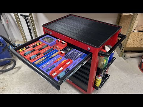 Filling Up an Empty Toolcart with Gridfinity