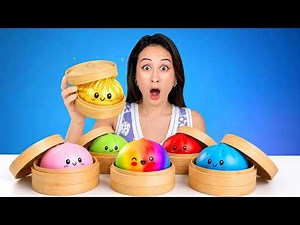 VIRALE SQUISHY DUMPLINGS OPENEN uit NEDERLANDS totdat IK DE ZELDZAME VIND! || Fan Friday
