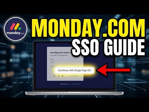 How to authenticate monday.com sales CRM using SSO - Beginner Guide