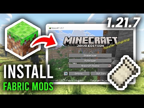 How To Install Fabric Mods In Minecraft 1.21.7 - Step By Step