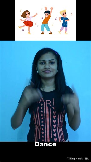 How to Say "Dance" in Sign Language | ISL | #Shorts