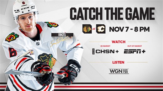 PREVIEW: Blackhawks Look To Extinguish Flames in Calgary