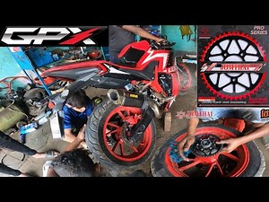 Gpx Demon 165r Performance Upgrade || Jomthai & RCB product || Totally Wild KinG