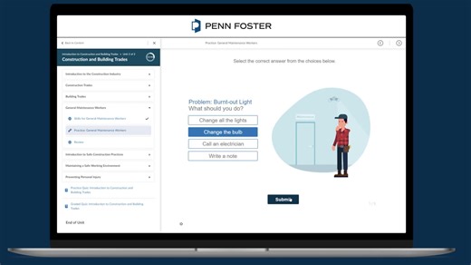 19 reactions | Curious to get a peek into the Penn Foster learning experience? Learn how we help to support students and their career goals. Visit our website for more info: https://bit.ly/3qZsHkn | Penn Foster | Facebook
