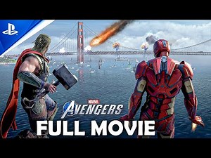 MARVEL'S AVENGERS (PS5 PRO) All Cutscenes Full Super Heros Action Movie [4K 60FPS HDR] All DLC'S
