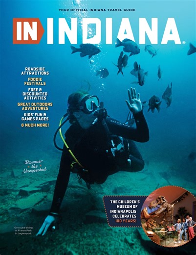 DIVE into the 2025 Indiana Travel Guide at visitindiana.com/brochures/ | Visit Indiana