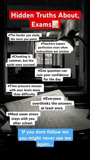 The hidden truth about exams 📝 #imagine #dothingsyoudontwanttodo #relatable #scenario #exams