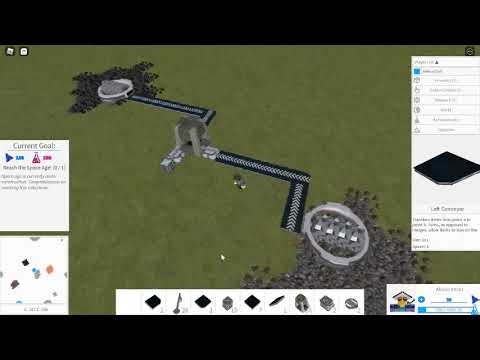 Automatic iron farm tutorial-Roblox Manufactory