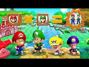 【スーパーマリオパーティ】ミニゲームチャレンジ赤ちゃんマリオVsベビィルイージVsベビィワリオVsベビワルイージ(最強CPU｢たつじん」)
