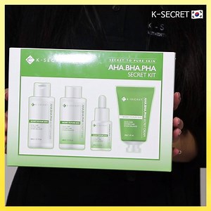 2.6K views · 16 reactions | No.1 in Customer Satisfaction 磊 K-SECRET'S AHA.BHA.PHA SECRET KIT ✔Dual Function skincare kit for ACNE skin 1. AHA BHA PHA, Centella Asiatica, Tea Tree -> ACNE Removal 2. Cedar Leaf Ferment(Patent ingredient), Lotus Leaf Ferment(Patent ingredient), Niacinamide 20,000ppm, Other 10 natural ingredients -> SCAR Removal - ◾Wanna see more ❓ https://bit.ly/2OKyFTa ◾Secret Kit on Buy 2 Get 1 ❣ https://bit.ly/2RjetcC | K-Secret | Facebook