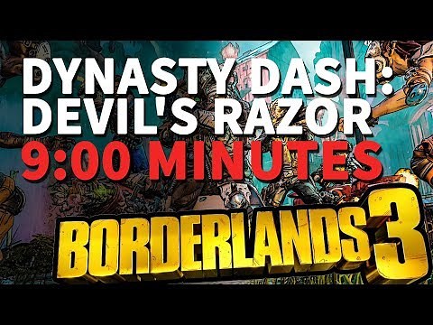 Dynasty Dash: Devil's Razor Borderlands 3 (with 9:00 minutes remaining)