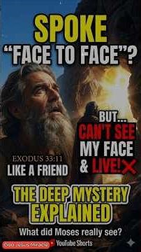 How Did Moses See God and Live?