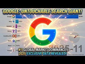 Google's Monopoly: Search Engine Market Share (2009-2025)