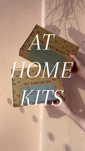 Make your own silver ring with our DIY At Home Kits #SILVERRING #silverring #makeasilverring #silverringmaking #waxcarving #jewellerytok #tiktok #fyp #signetring #waxtok #ringmaking #theringsmiths #diyrings #fingerprintrings #jewellerybusiness #jewelry #goldsignet