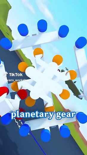 Quick Planetary Gear design tutorial #planecrazy#engineering#roblox#design