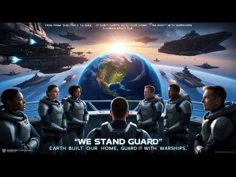 From Shelter to Siege: Earth Built Our Home, We Guard It with Warships! | scifi story | stars wars
