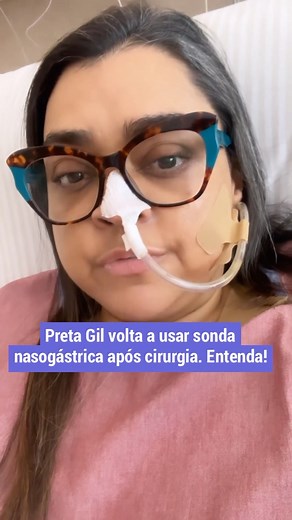1.5M views · 5.4K reactions | Nesta quinta-feira (31/8), a cantora Preta Gil atualizou seus fãs sobre a sua recuperação pós-cirúrgica. Ela apareceu com a sonda nasogástrica e explicou o motivo que teve que voltar a usá-la. SAIBA MAIS CLICANDO NO LINK DA BIO OU NOS STORIES! | Leo Dias | Facebook