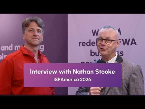 Interview with Nathan Stooke from Wisper Internet | ISPAmerica 2026 | WISDM