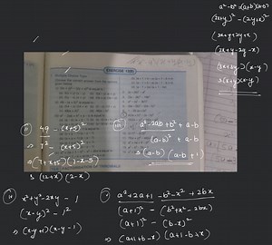 a^{2}-2 a b b^{2} a-b is equal to :... | Filo