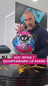 3.6K views · 59 reactions | Brutal, Hjc RPHA1 Quartararo Le-Mans Espectacular, y uno de los mejores cascos Racing del mercado. #hjc #rpha #rpha1 #cascointegral #motos #motogp #sbk #fim #moteras #moteros | MOTORRAIZ | Facebook